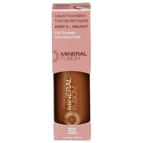 MINERAL FUSION Deep 5 Liquid Foundation, 1 FZ
