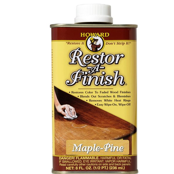 Howard Products RF8 Restor-A-Finish, 8 oz, Maple-Pine, 8 Fluid Ounces