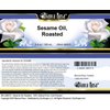 Sesame Oil, Roasted - 100% Pure, Cold Pressed (3.40 fl oz, ZIN: 428373) - 2 Pack