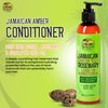 Rosemary Leave In Conditioner - 8 fl oz / 230 ml – Moisturizing Conditioner, Nourishes, Promote Hair Growth, with Castor Oil, Shea Butter, Seed Oil, by Jamaican Amber