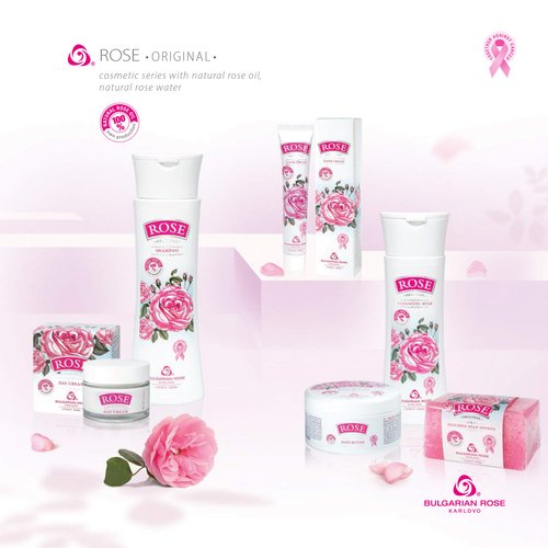 Bulgarian Rose Body Wash with Natural Rose Oil, Moisturizing Rose Shower Gel, Cleansing and Nourishing, Hydrating Rose Water for all skin types