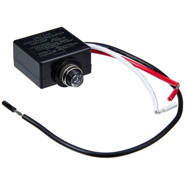 120 Volt Dusk to Dawn Photocell Photoeye Light Sensor Switch, Auto On/Off, Use with Fluorescent, Incandescent or LED Bulbs, Use in Light Posts and Poles
