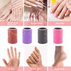 Rolybag Sanding Bands for Nail Drill Nail Sanding Bands Professional Sanding bit Nails 240 Pieces 4 Color Coarse Fine Grit Efile Sand Set 80#120#180#240# 2 Pieces Nail Drill Bits