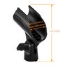 2 Pcs Universal Microphone Clip, Adjustable Mic Clip Holder for Mic Stand, Come with 5/8" Male to 3/8" Female Screw Adapter