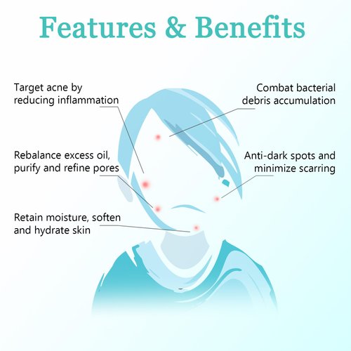 RenLee® Clarifying Complex Made in USA Pimple Correct Acne Spot Treatment Blemishes Clearing Gel, Quickly Reduce the size, redness and swelling of pimples, Gentle to your skin, yet Visibly results