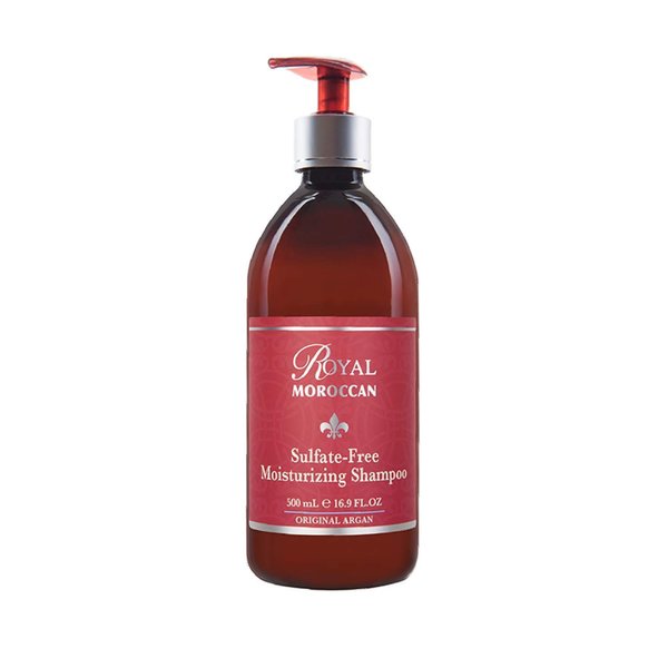 Royal Moroccan Sulfate Free Shampoo | Argan Oil Shampoo | Shampoo for Color Treated Hair | Moisturizing Shampoo Argan Oil Hair Products (500 ml 16.9 oz)