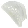 Camila Paris CP3213 French Hair Clip for Women for Thick Hair for Long Curly Wavy Hair, White, Girls Hair Claw Clips Jaw, Styling Big Claw Clip for Thick Hair, Strong Hold No Slip Grip, Made in France