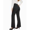Desol Flare Leggings,High Waisted Bootcut Yoga Pants with Pockets,Tummy Control Bootleg Pants,Work Pants for Women Black
