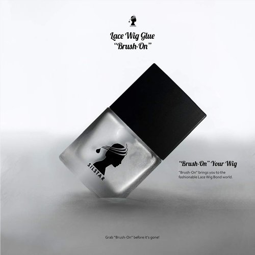 SILSTAR PROFESSIONAL Inevitable Lace Wig Brush-On Glue 0.42oz.(12g) + Glue Remover 1.18fl oz.(35ml)