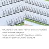 V-Shaped Bottom Eyelashes Black Soft False Eyelashes Individual Lashes Extension J Curl 5-7mm Mixed Long False Eyelash 0.07mm Thickness (5mm, V shape-J-0.07)