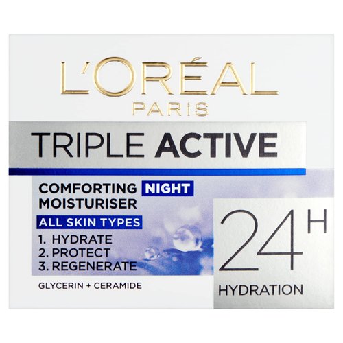 L'Oréal Paris Triple Active Night Cream (50ml)