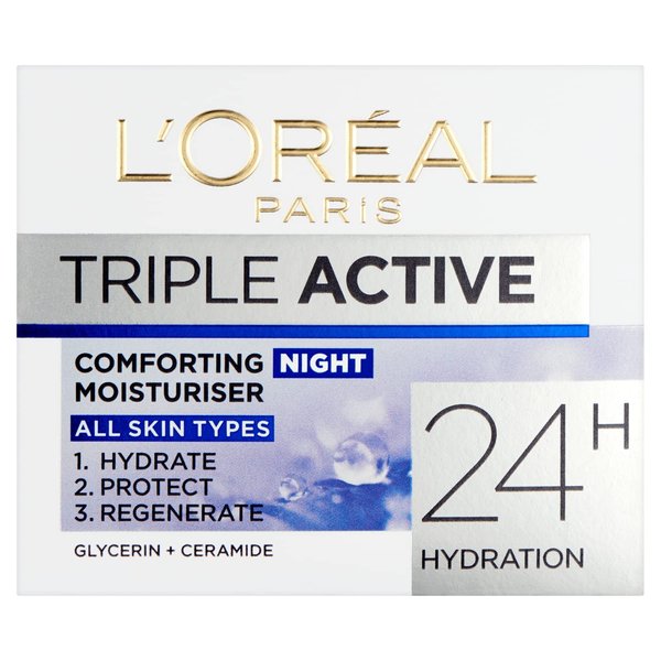 L'Oréal Paris Triple Active Night Cream (50ml)