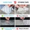 360Tronics Super Waterproof Butyl Tape 4 in x 16 Ft (W x L), All Weather Self-Adhesive Butyl Rubber Aluminum Foil Tape for Leak Proof Crack Sealing Roof Leakage Repair