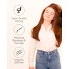 Ibiza Hair Professional Round Boar Hair Brush (EX4,65mm), Lightweight with Reinforced Bristles & Cork Handle, For Crown of the Head Volume, Add Texture & Shine for Medium to Long Hair
