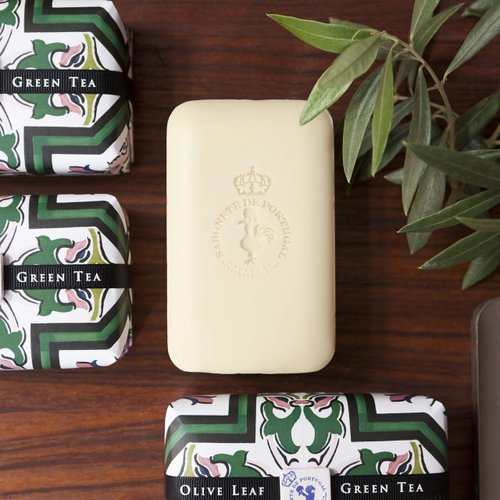 Olive Leaf & Green Tea Portuguese Tile Soap 300 g by Castelbel Porto