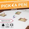 AMIGO Games Pick a Pen Crypts – Highly Innovative Roll & Write Dice Game – Score Points by Completing The Most Rows & Columns – Perfect for Family Game Night - Kids & Adults Ages 8+