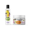 Maya Mari Kids Leave In Conditioner and Curl Cream | Hair Detangler and Smoothing Treatment Set | Curly Hair Products for Kids and Toddlers | Sulfate Free, Cruelty Free, and Made in USA