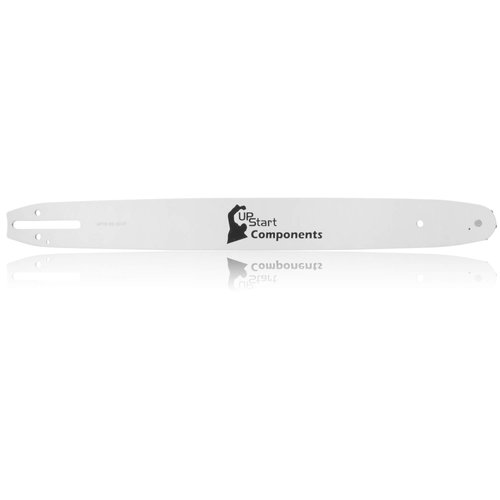 UpStart Components Replacement 18" Single Rivet Chainsaw Guide Bar for Echo CS-400 Chainsaw (18" Length, 3/8" Pitch, 0.050" Gauge, 62 Drive Links, 7 Sprocket Nose Tooth)