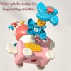 XXEDYDD-Highchair Toy,High Chair Toys with Suction Cups,Baby Suction Toys,Spinning Baby Toy, (Pink)