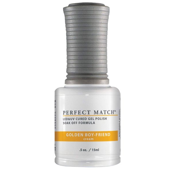 LeChat Perfect Match Gel Polish, Golden Boy-Friend, 0.5 Fl Oz (PMS64)
