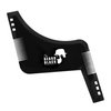 The BEARD BLACK Beard Shaping & Styling Tool with inbuilt Comb for Perfect line up & Edging, use with a Beard Trimmer or Razor to Style Your Beard & Facial Hair, Premium Quality Product (Black)