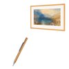 BoxWave Stylus Pen Compatible with CANVIART Canvia Smart Digital Canvas Display and Frame - FineTouch Capacitive Stylus, Super Precise Stylus Pen - Champagne Gold