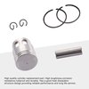 GOOFIT 40mm Piston Assembly Kit Replacement for 2 Stroke 50cc Jog Moped Scooter