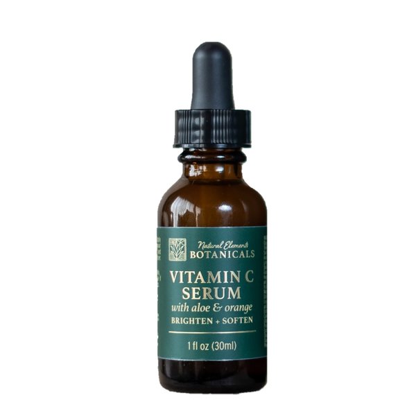 Natural Elements Botanicals Vitamin C Serum | Super C Serum, Face Serum for Dark Spots, Fine Lines, Wrinkles & Dark Circle Remover | Vitamin E, & Hyaluronic Acid | Boost Collagen