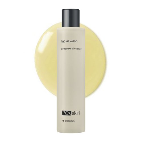 PCA SKIN Facial Wash, Gentle Foaming Face Cleanser, Acne Face Wash, Removes Dirt, Oil & Makeup, 7 oz Bottle