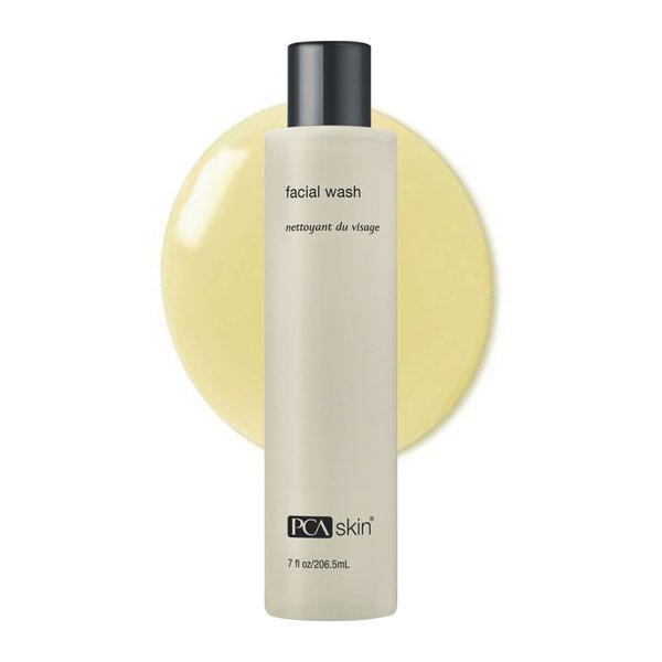 PCA SKIN Facial Wash, Gentle Foaming Face Cleanser, Acne Face Wash, Removes Dirt, Oil & Makeup, 7 oz Bottle
