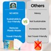 CLEAN QUEEN Laundry Detergent Sheets - 100 Loads - 50 Concentrated Detergent Sheets, Paraben Free and Hypoallergenic - Eco Friendly Laundry (Fresh Linen)