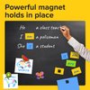 Magnetic Squares 110 Pcs - Self Adhesive Magnetic Squares (Each 4/5" x 4/5") - Industrial Flexible Sticky Magnets - Peel & Stick Magnetic Sheets, Tape Alternative to Magnetic Stickers, Magnetic Strip