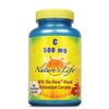 Nature's Life Vitamin C, 500 mg Caps | 100 ct