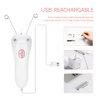Facial Hair Remover, Electric Women Cordless Facial Threading Epilator Ladies Beauty Hair Remover USB Rechargeable Facial Trimmer Cotton Threading Hair Shaver