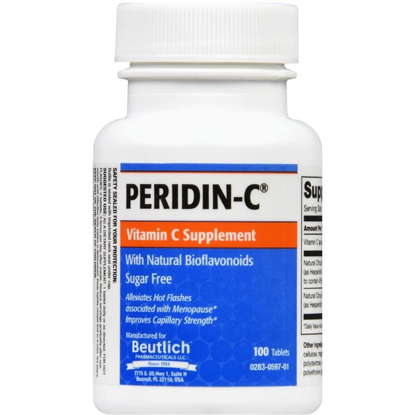 Peridin-C Vitamin C Tablets 100 Tablets (Pack of 2)
