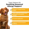 Pet Honesty Dog Allergy Relief Salmon Oil Anti-Itch for Dogs, Itch Relief & Omega-3 for Dogs, Dog Skin and Coat Supplement, May Reduce Normal Shedding & Itching, Joint, Brain & Heart Health (16 oz)