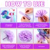 9 Pcs Mermaid Centerpieces Birthday Party Table Decorations Supplies Ocean Theme Underwater Animals Party Favors Double Sided Honeycomb Favor for Girls Baby Shower Wedding (Mermaid)