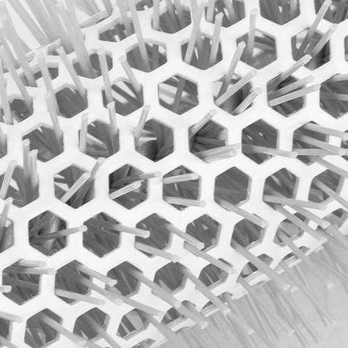 Yctze Round Aluminum Tube Roller Comb, Hairdressing Styling Comb, Blowout & Blow Drying Hairstyle Tool, Moroccan Oil Brush for Hair Polish 45mm - Set of 55 (45# (single