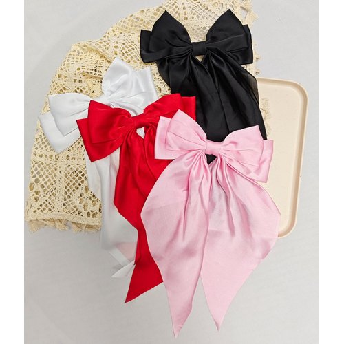 Tubaobei Hair Bows for Women, 5Pcs Hair Clips, Bows for Girls, Hair Accessories for Women, Bows in 5 Colors