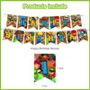 Bloons TD 6 Birthday Party Decorations, Bloons TD Video Game Party Supplies set with Happy Birthday Banner, Cake Cupcake Toppers, Balloons for Fans Adults Party Decorations