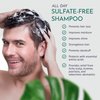 Ayurvedic Organic Shampoo | Sulfate Free w/Soapnut, Shikakai, Fenugreak, Neem. Prevent Hair Loss, Color Safe Natural Vegan Hair Cleanser for Men, Women.
