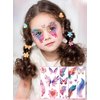 10-Pack Colorful Butterfly, Feather, and Galaxy Temporary Tattoo Stickers – 2.9 x 4.7 Inch – Fake Tattoos Perfect for Halloween, Cosplay, and Festivals for Adults and Kids