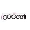 2Pcs/set Women Hair Braiding Tool Hair Twist Styling Clip Braider Roller Bun Maker DIY Hair Band Accessories Black