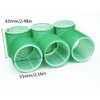 Hair Rollers, 12 Pack Self Grip Salon Hairdressing Curlers, Hair Curlers Sets, DIY Curly Hairstyle, Colors May Vary, JUMBO