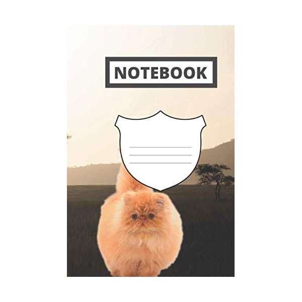 Notebook: Persians solid cat composition notebook | 6 x 9 | 120 Pages