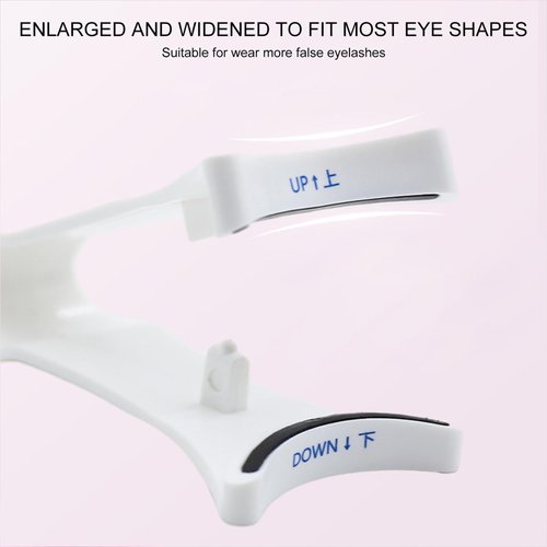 Wide Angle Arc Magnetic Eyelash Applicator, 5pcs Magnetic Lash Applicator Tool for Easy False Eyelash Application, Assist in Wearing False Eyelashes