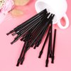 Disposable Lip Gloss Lipstick Wands Applicator Flat Brush Makeup Cosmetic Tools (100 Pcs)