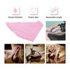 Tattoo Plastic Sleeves, 100 Packs Disposable Tatto Cord, Covers Hook Sleeves Bags for Tattoo Machine Plastic, Pink