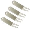 GOLTERS Metal Bending Golf Divot Repair Tool 4 Pack (Matt nickel)
