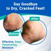 Dermal Therapy - Heel Care Cream, Foot Cream for Dry Cracked Heels, Intense Foot Moisturizer with Urea and AHA, Foot Lotion and Feet Exfoliator with Non-Greasy Formula, 3 o.z.